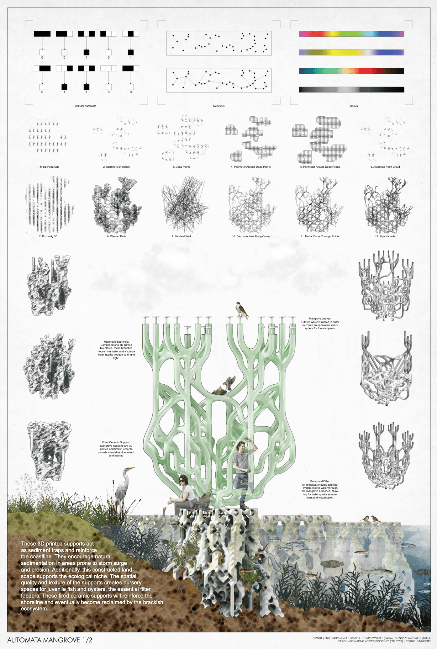 Cellular automata pavilion design